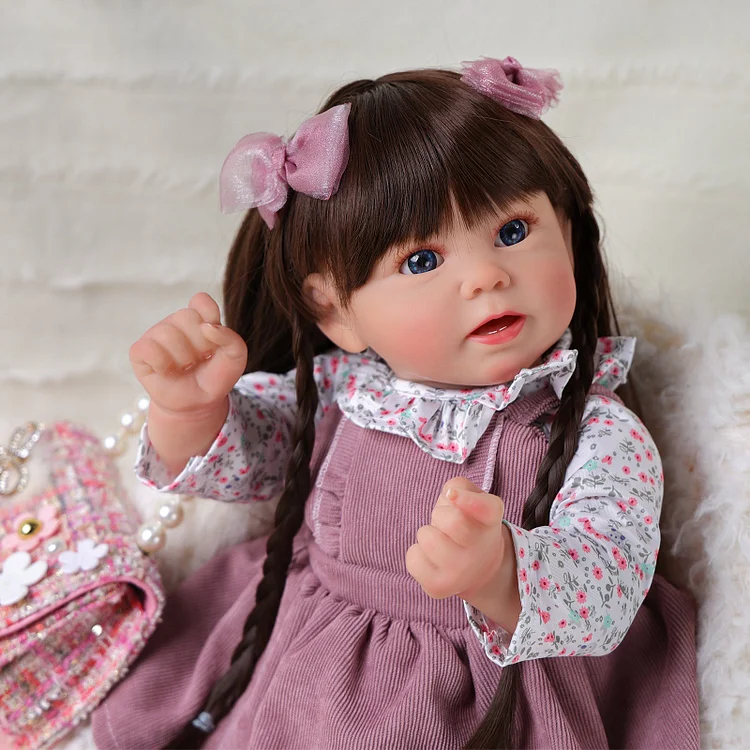 Reborn Baby Dolls 20'' Realistic Awake Toddler Girl Stella - Gift For ...