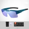 Cycling Glasses Polarized Color Changing Flip Cover Myopia Set Goggles
