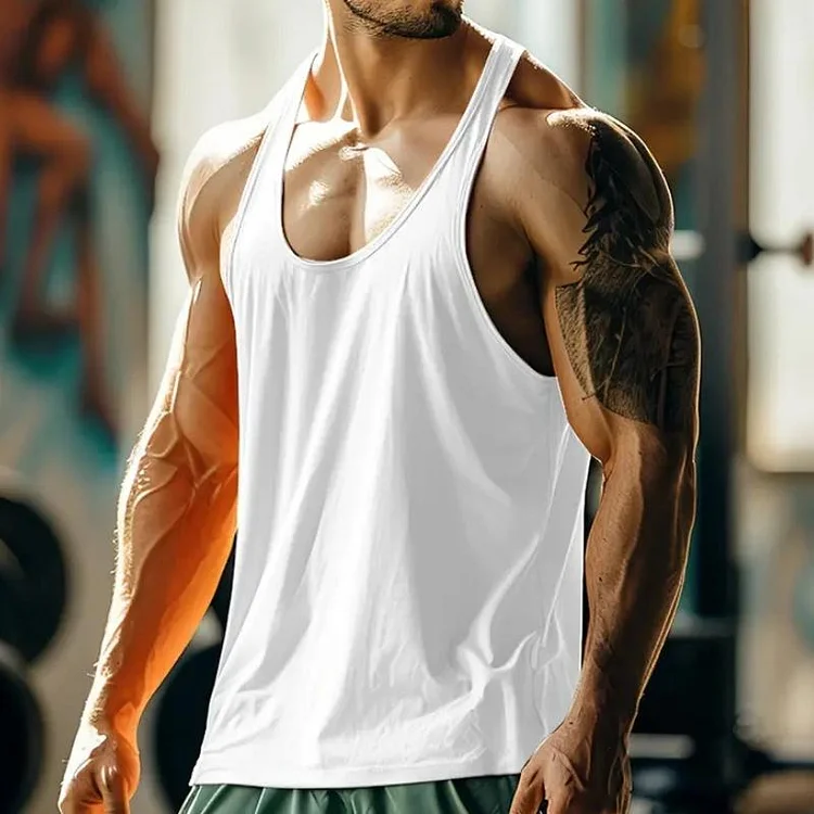 Men's Casual Solid Color Sports Tank Top