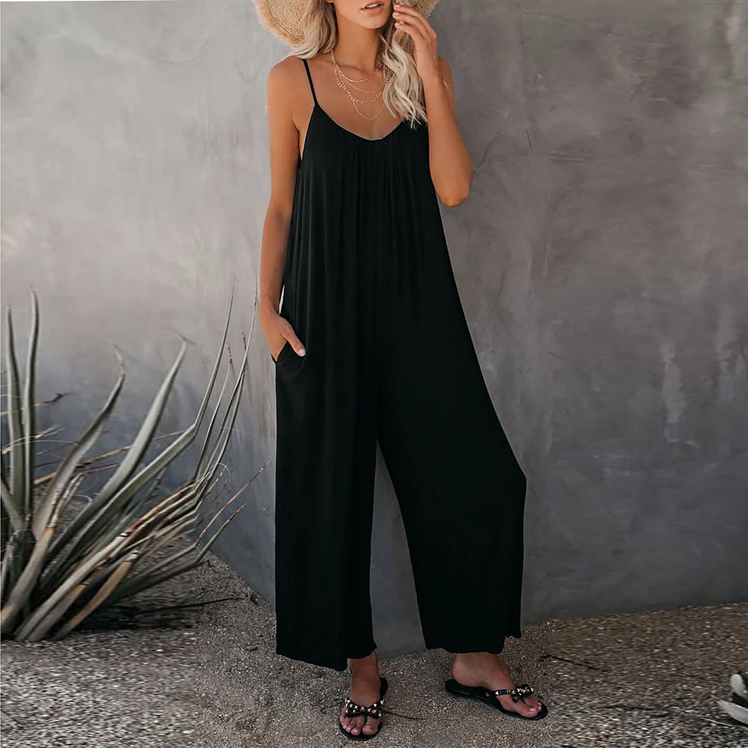 🔥Hot Sale 49% off 🔥Ultimate Flowy Jumpsuit with Pockets