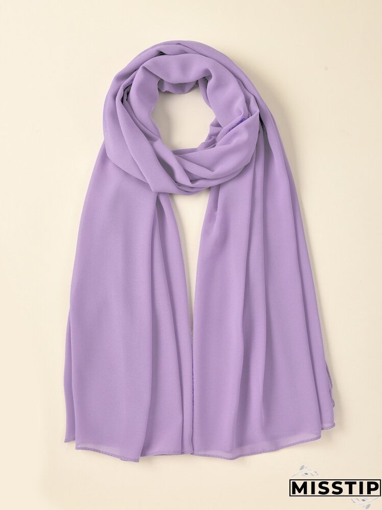 Simple Chiffon Scarf