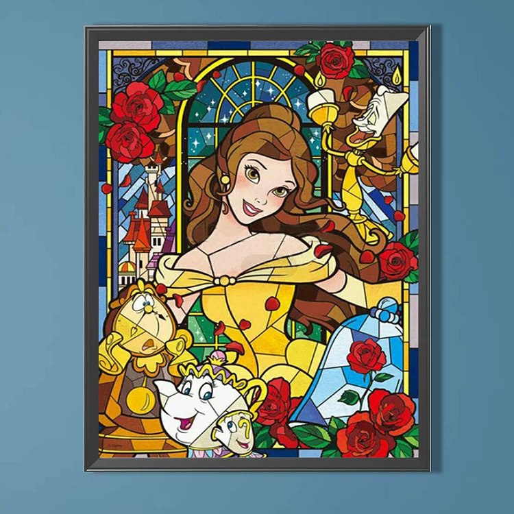 Disney Princess Belle Diamond Painting Kits 20% Off Today – DIY Diamond  Paintings