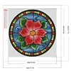 uk.everydayedeals (Limited Stock)Diamond Painting - Round AB Drills - Flower(45*45cm)