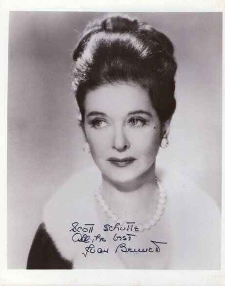 JOAN BENNET, ACTRESS AUTOGRAPH SIGNED Photo Poster painting WITH COA