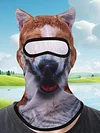 3D Animal Balaclava Breathable Ski Face Mask Ski Snowboard Mask Cycling Headgear