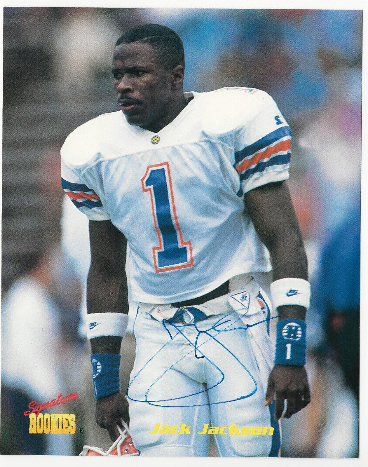 Jack Jackson 1995 Signature Rookies Certified Auto 8x10 Photo Poster painting Florida Gators