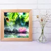 5D diy voll quadratischer bohrer diamant malerei lotus kit heim dekoration kunst handwerk