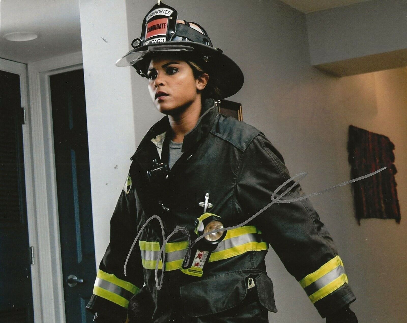 Monica Raymund signed Chicago Fire 8x10 Photo Poster painting autographed Gabriela Dawson