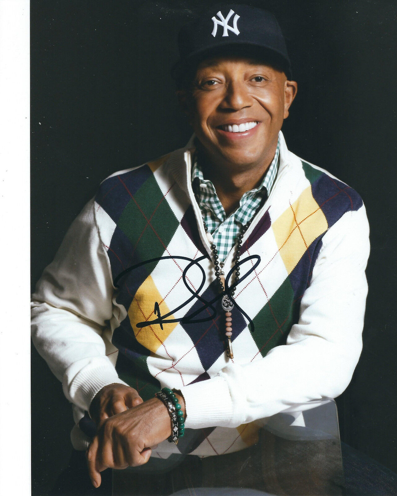 RUSSELL SIMMONS AUTOGRAPHED Photo Poster painting SIGNED 8X10 #5 MUSIC PRODUCER PHAT FARM