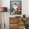 Diamond Painting-DIY Full Round Drill Noble Cat(40*40CM)
