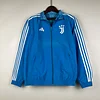 2023-2024 Juventus Reversible Windbreaker Blue Soccer Jersey 1:1 Thai Quality love fball