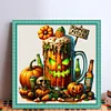 Halloween Magic Drinks-14CT Stamped Cross Stitch 50*50cm/19.69*19.69in tapestrymarket