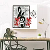 Notes De Musique - Complète Rond Diamant Peinture 35*35CM