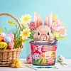 DIY Easter Egg Rabbit Single-Sided Diamond Painting Desktop Ornaments