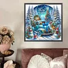 Diamond Painting-DIY Crystal Rhinestone Xmas Car