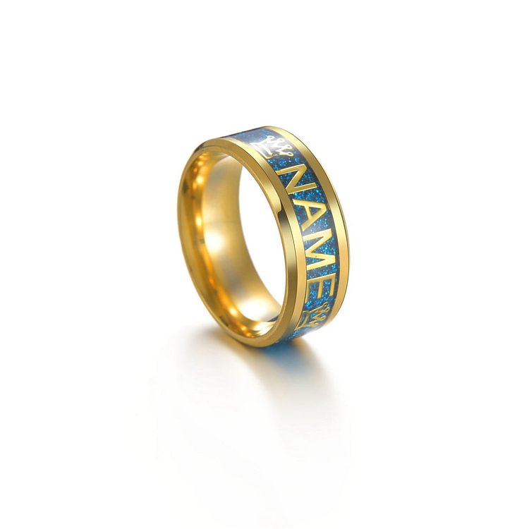 Personalized Custom Name Ring