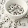 Electroplate Silver Acrylic Beads DIY Jewelry Accessories