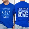 Dodgers 18 Inning 2025 World Series Champions Tee For Men