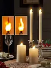 3.7V Flame LED PCB with Battery Box Realistic Flickering Effect Flame Lamp Wick