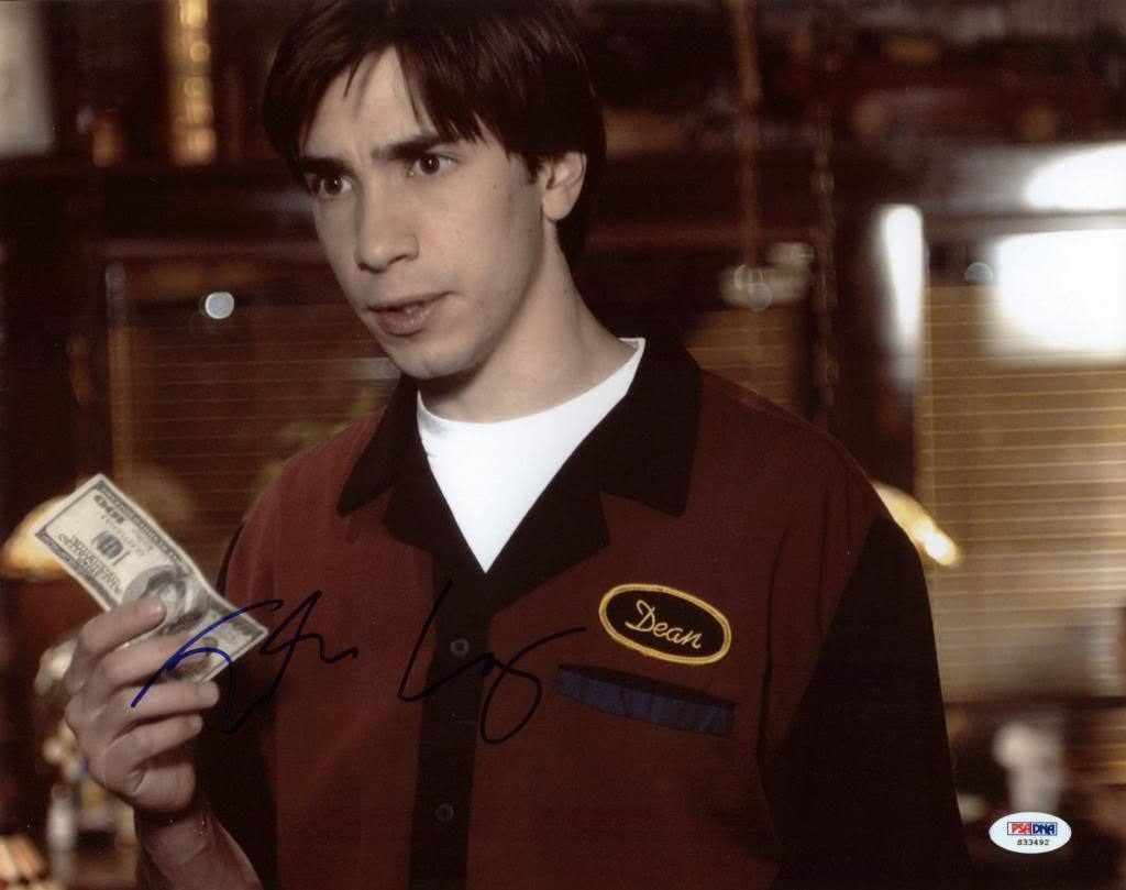 Justin Long Waiting Signed Authentic 11X14 Photo Poster painting Autographed PSA/DNA #S33492