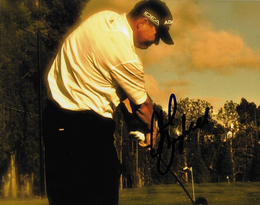 *CHAD CAMPBELL*SIGNED*GOLF*Photo Poster painting*AUTOGRAPHED*8 X 10*PGA*PGA TOUR*COA*