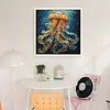 Deep Sea Jellyfish-14CT Stamped Cross Stitch 53*55cm/20.87*21.65in tapestrymarket