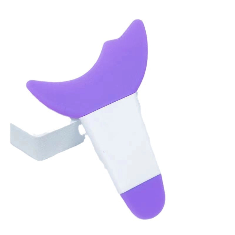 Novice Painting Eyeliner Auxiliary Baffle Crescent Silicone Eye Makeup Apply Eye Shadow Mascara Positioning Aid Beauty Tool