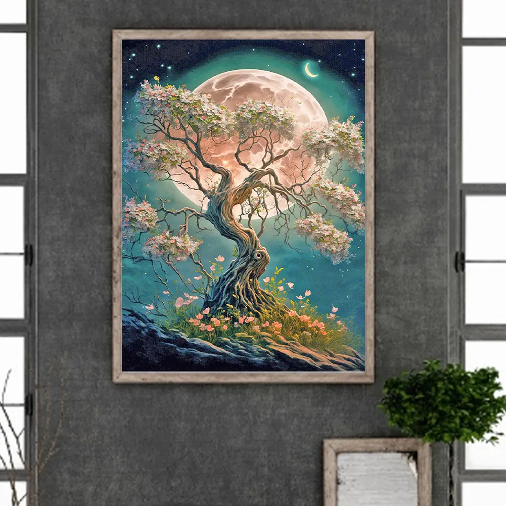Diamond Painting - Full Round Drill - Tree(30*40cm)