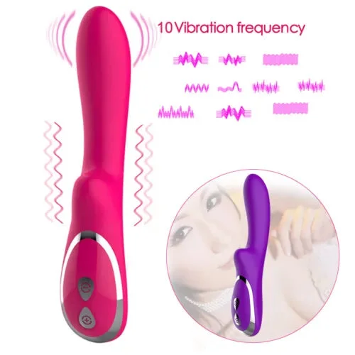 pornhint Pornhint Rechargeable Rabbit Vibrator G Spot Dildo Women Female Clit Massager Waterproof