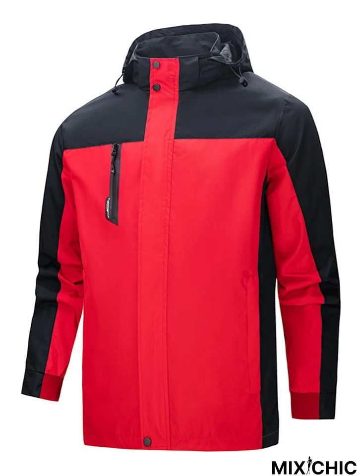 Men's Fashion Waterproof and Windproof Jacket