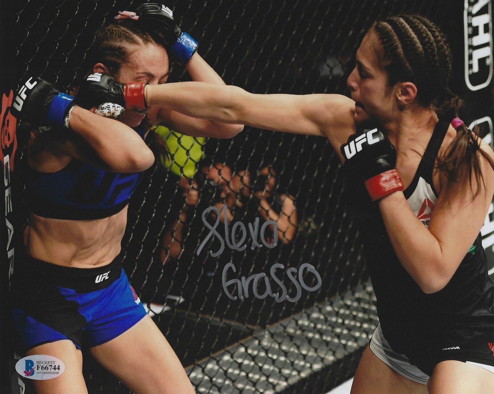 Alexa Grasso Signed 8x10 Photo Poster painting BAS Beckett COA UFC Invicta MMA Picture Autograph