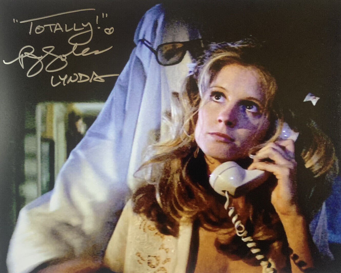 PJ SOLES HAND SIGNED 8x10 Photo Poster painting HALLOWEEN MOVIE LYNDA AUTOGRAPH RARE COA