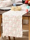 Easter Table Runner Seasonal Autumn Kitchen Dining Table Runner for Dining Room