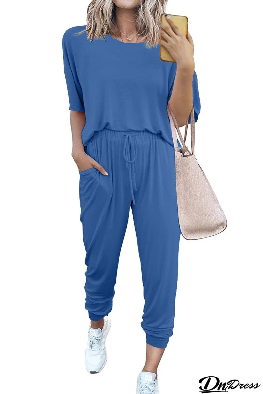 Cozy Cotton T-shirt Pants Set