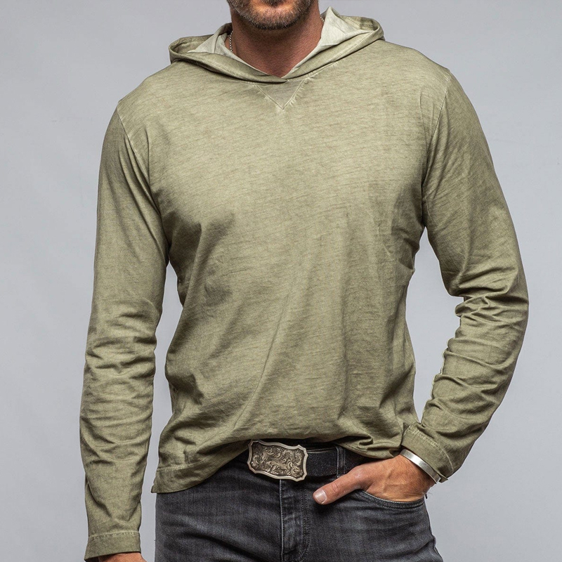 Casual Cotton Hooded Tee