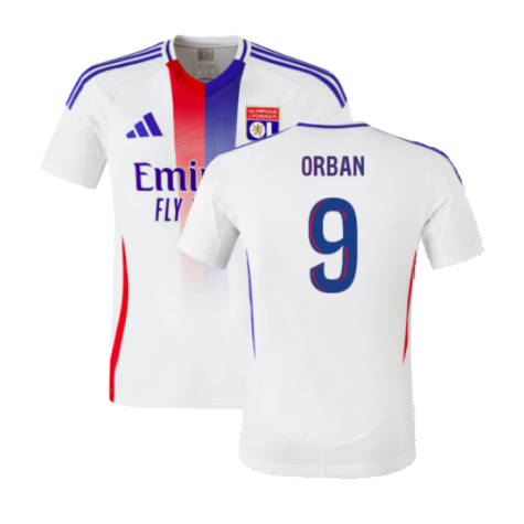 Olympique Lyonnais Gift Orban 9 Home Trikot 2024-2025