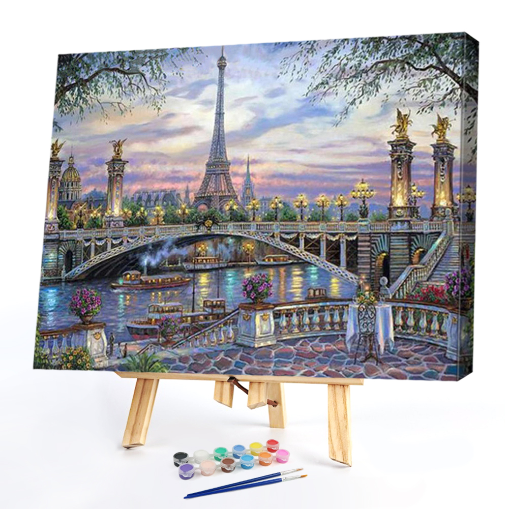 

40*50CM - Paint By Numbers - Plant Tower, 501 Original