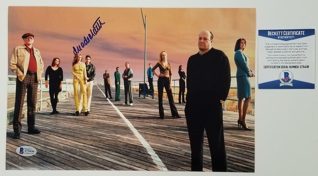 Drea De Matteo signed 8x12 Photo Poster painting The Sopranos Autograph ~ Beckett BAS COA