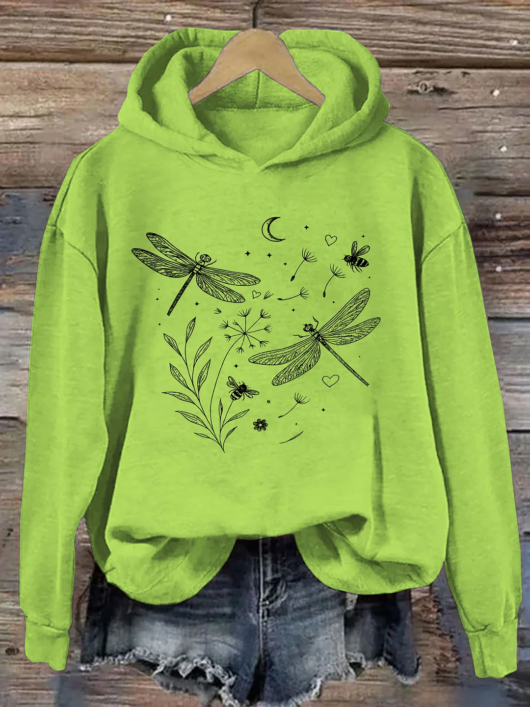 Dragonfly Nature Hoodie
