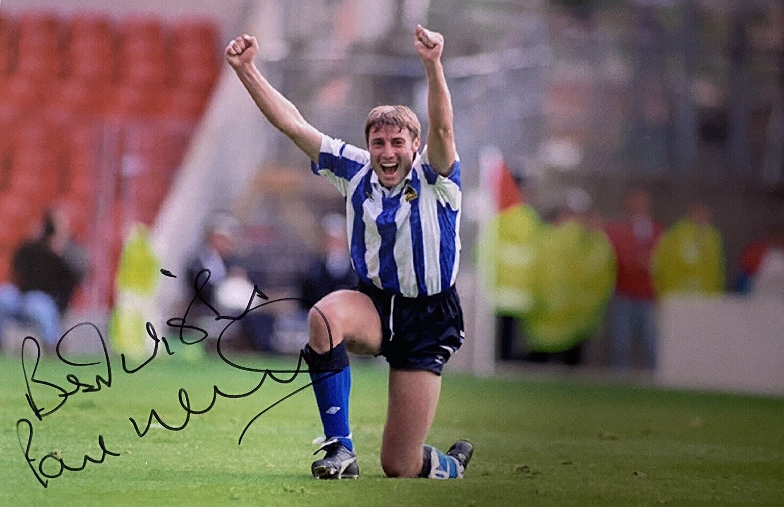 Paul Warhurst Genuine Hand Signed Sheffield Wednesday 6X4 Photo Poster painting