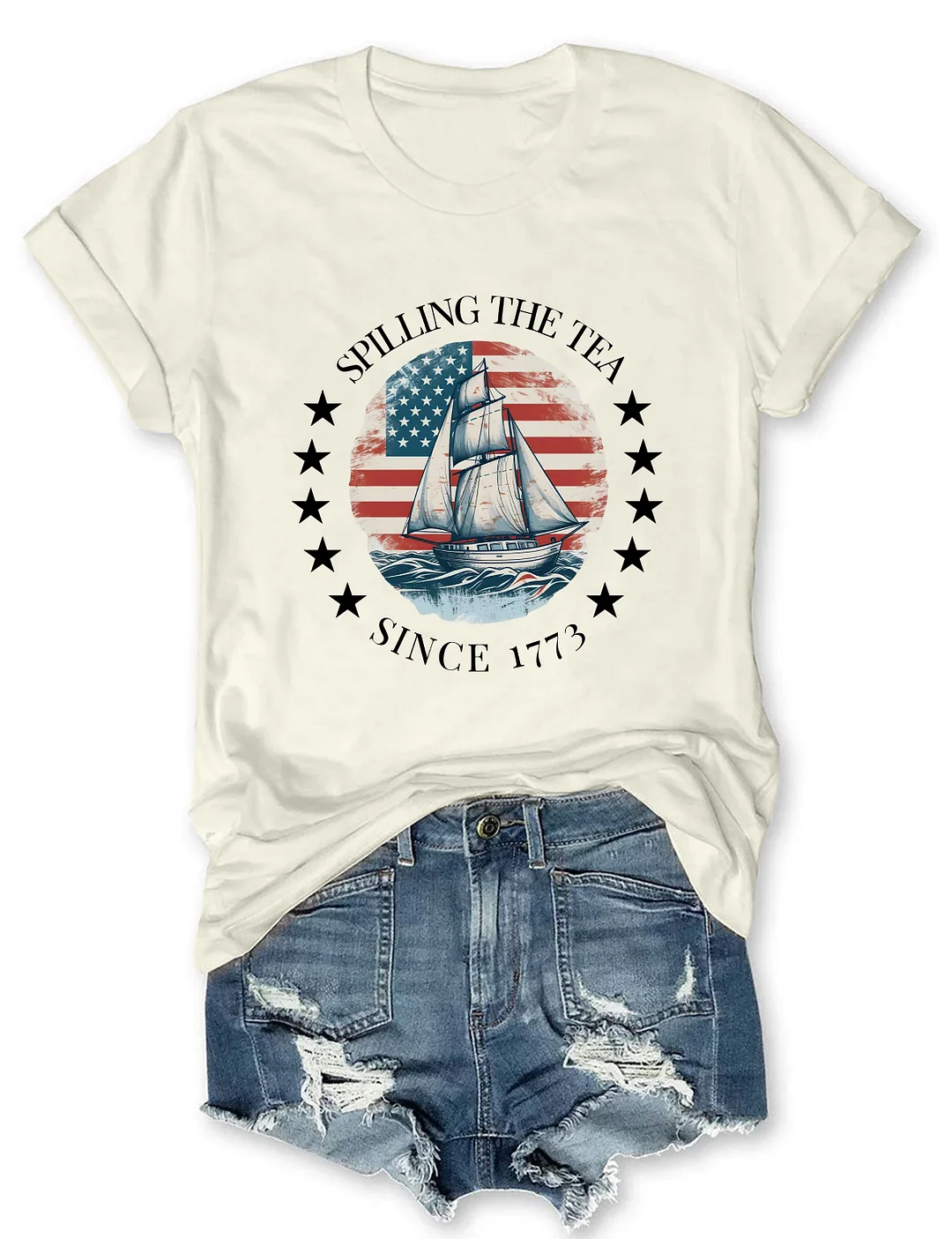 Spilling The Tea Since 1773 T-shirt