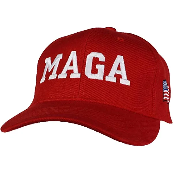 MAGA 45 American Flag Ballcap Hat