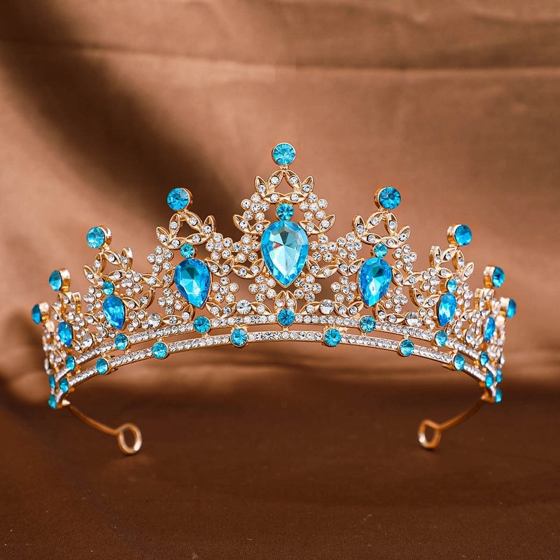 Women’s Elegant Streetwear Crown Alloy Plating Rhinestones Crown