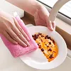 🔥🥰Pas de D&eacute;tergent N&eacute;cessaire : Chiffon Anti-graisse en Fibres de Bois