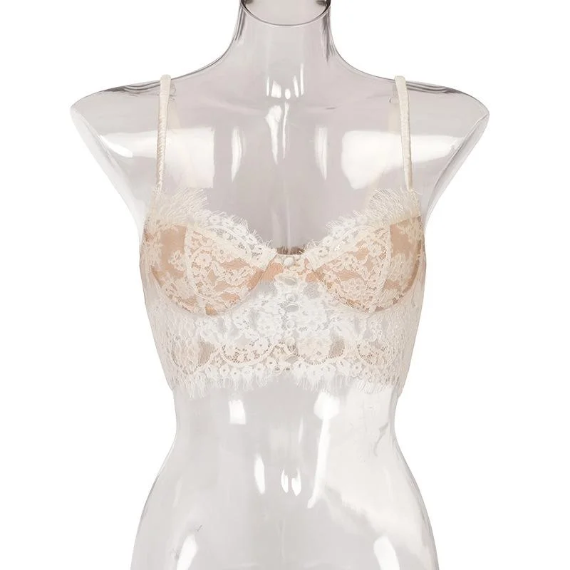 Sexy camisole single-breasted vest underwear