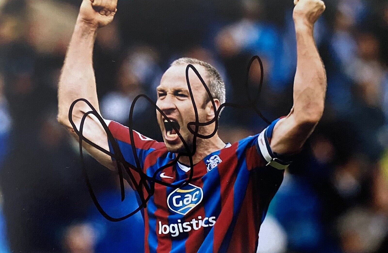 Shaun Derry Genuine Hand Signed Crystal Palace 6X4 Photo Poster painting