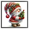 Christmas Tree Gnome - 11CT Stamped Cross Stitch - 40*40cm - Xmas
