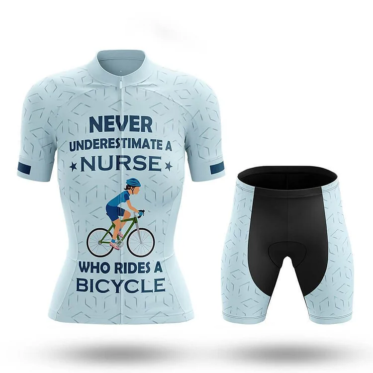 Cycling Nurse Women's Short Sleeve Cycling Kit