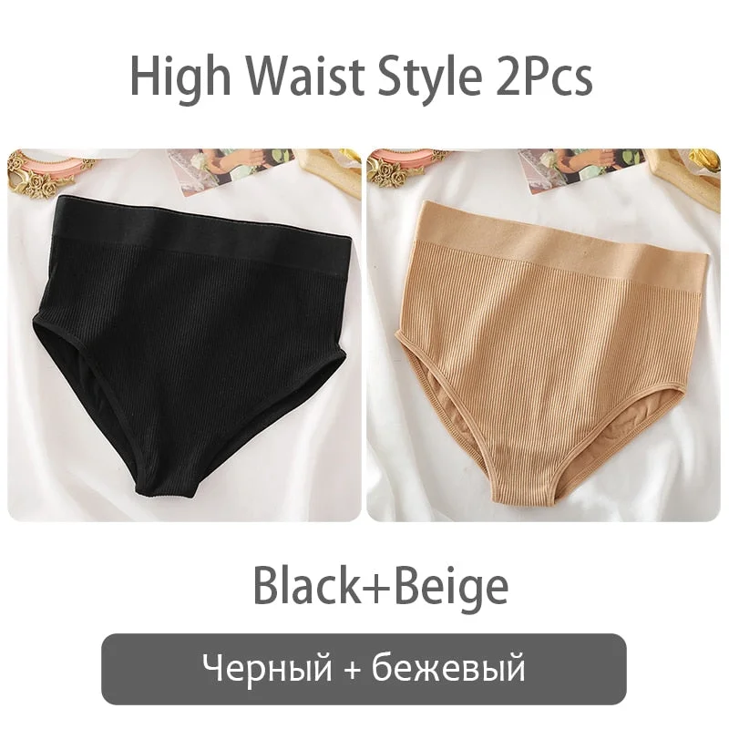 FINETOO Seamless Briefs Women Sexy Panties S-XL Female Underpants Fashion Ladies Panties Solid Color Girls Panty Lingerie 2020