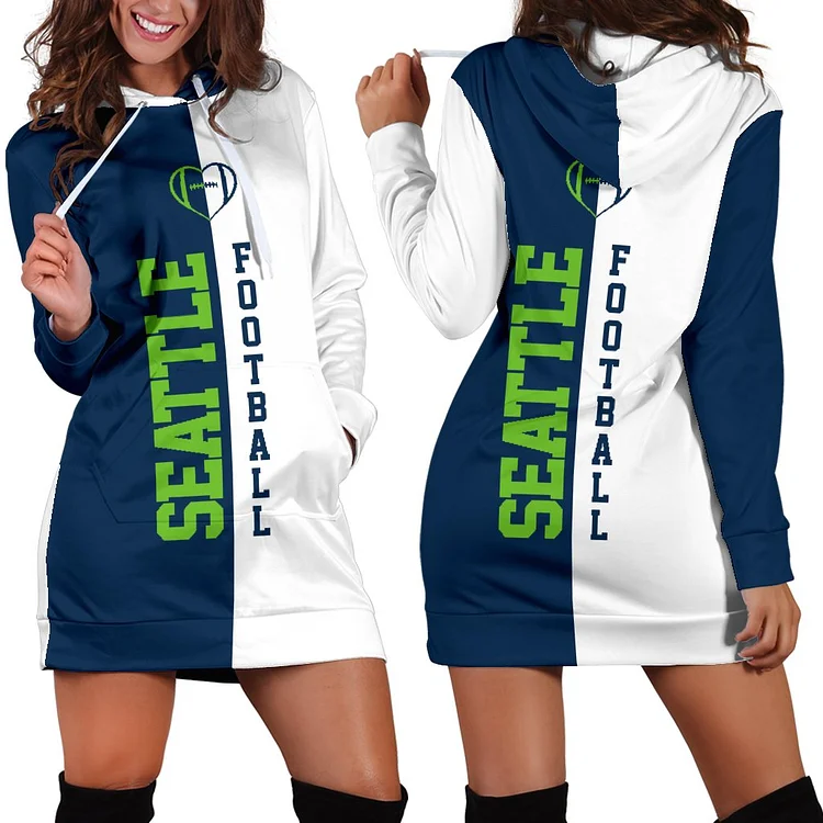 Seattle Seahawks Women's Hoodie Dress